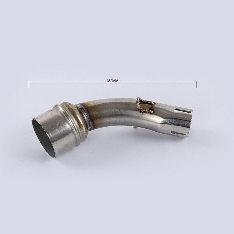 Motorcycle Exhaust Mid Link Pipe Adapter Elbow fit for YAMAHA YZF R25 R3 R30 Kit