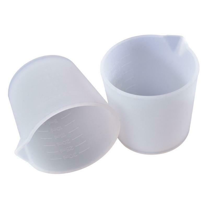 30ML Silicone Measuring Cup Handmade DIY Jewelry Making Tools Measure Accessory