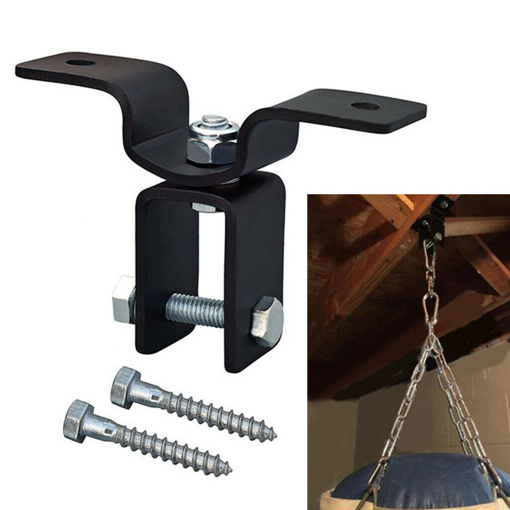 Heavy Duty Heavy Bag Ceiling Hook Hanging Sand Bag Bracket Home Gym MMA