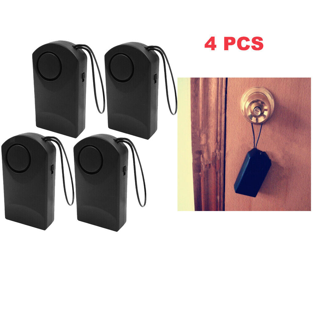 4pcs Wireless Home Window Door Burglar Security Alarm Sensor Household