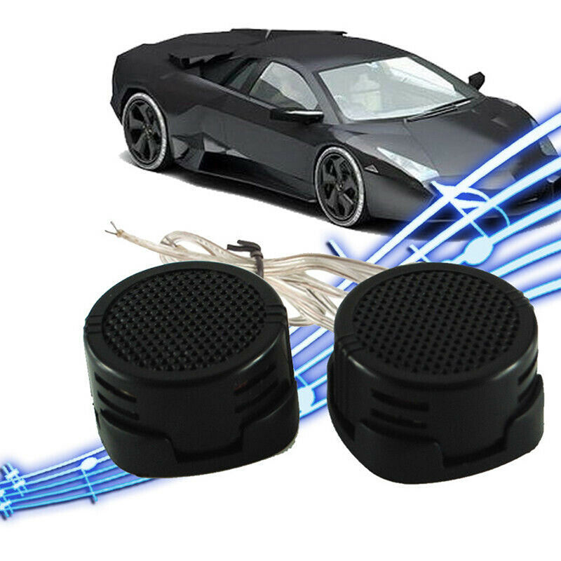 2X Car Mini Sound 500W Dome Tweeter Loudspeaker Loud Speaker Super Power .l8
