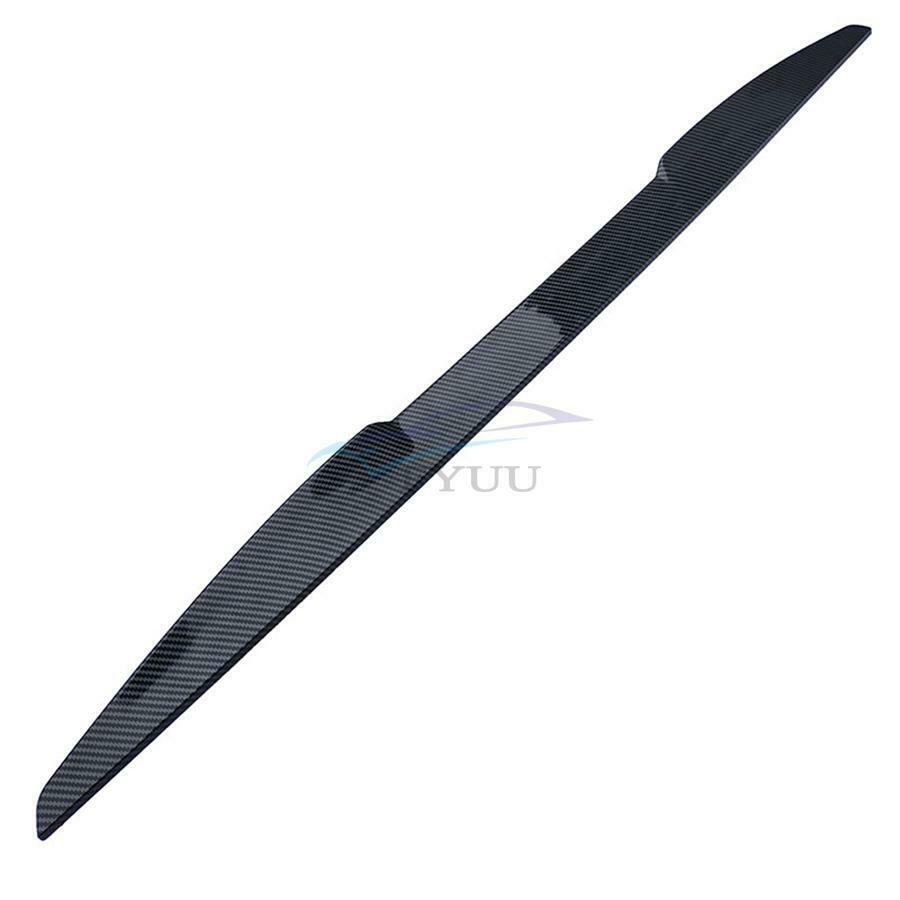 1PCS 99CM Carbon Fiber Color Car Rear Top Lip Spoiler Lip Wing Tail Decoration
