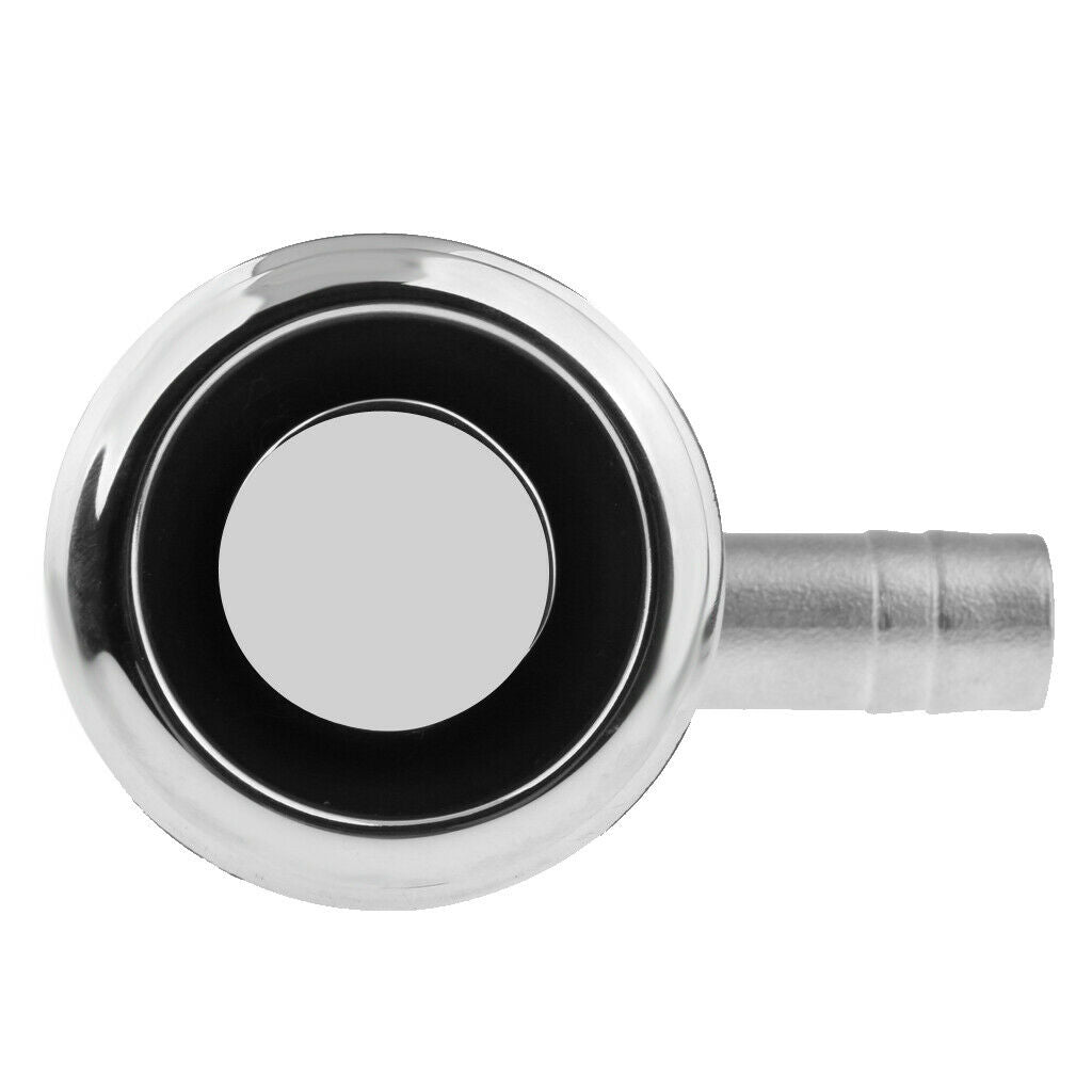 Marine Hardware 90 Degree 5/8-Inch Boat Flush Fuel / Water Tank Vent