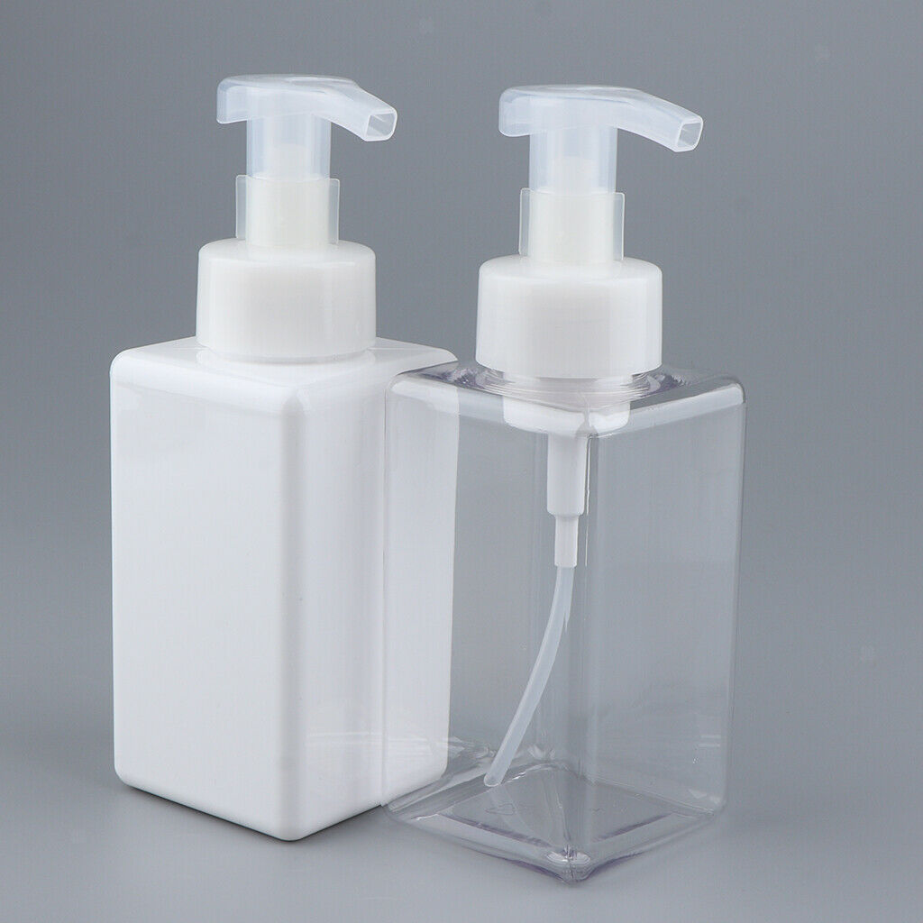 Refill Foaming Soap Dispenser Pump Bottle Makeup Cosmetic Bottle 450ml Clear