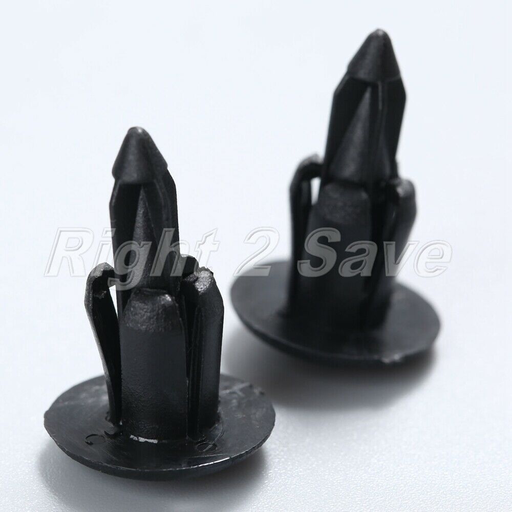 100Pcs Black Motorcycle Fairing Panel Screws Clips Bolts for Kawasaki Roadster