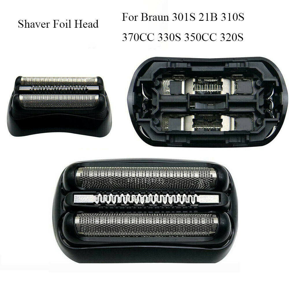 21B For Braun Serie 3 Electric Shaver Foil&Cutter Head 320 330 340 350 300s 301s