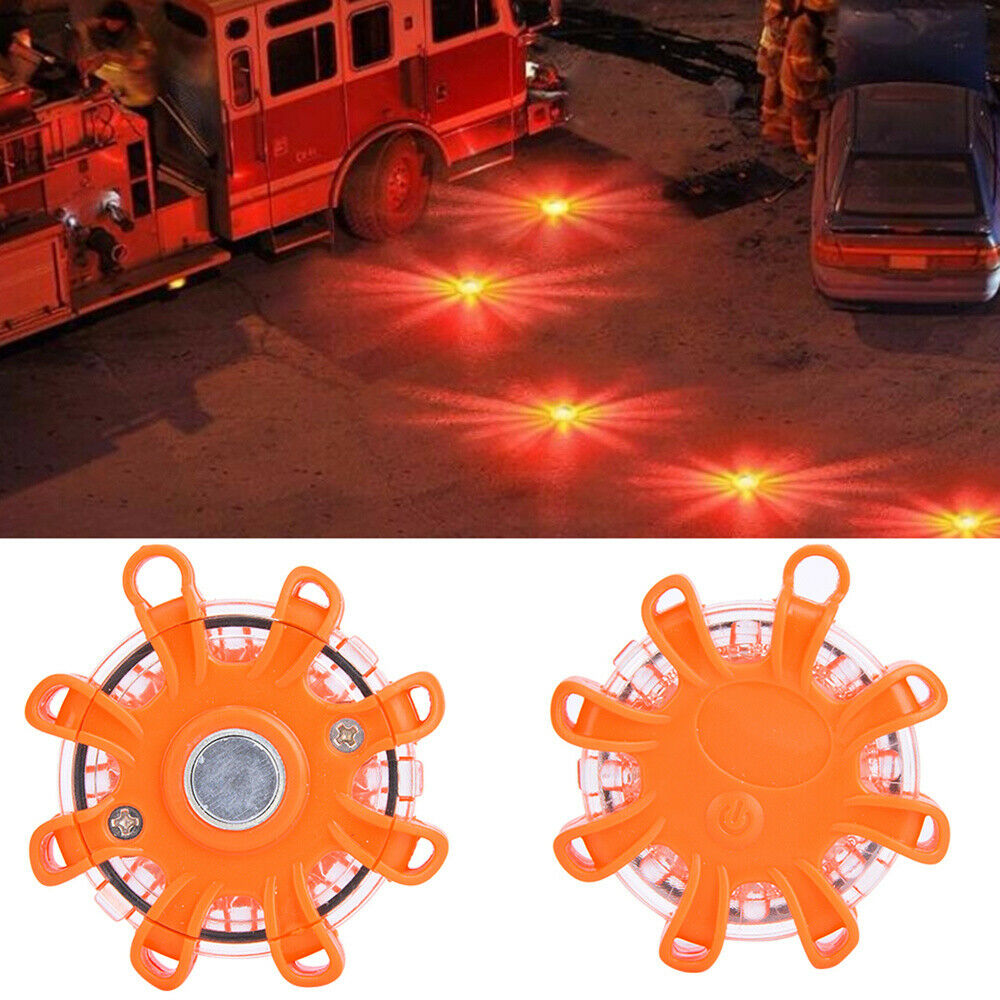 Magnet Car Road Signal LED Flare Light Flash Emergency Strobe Safe Warning Lamp