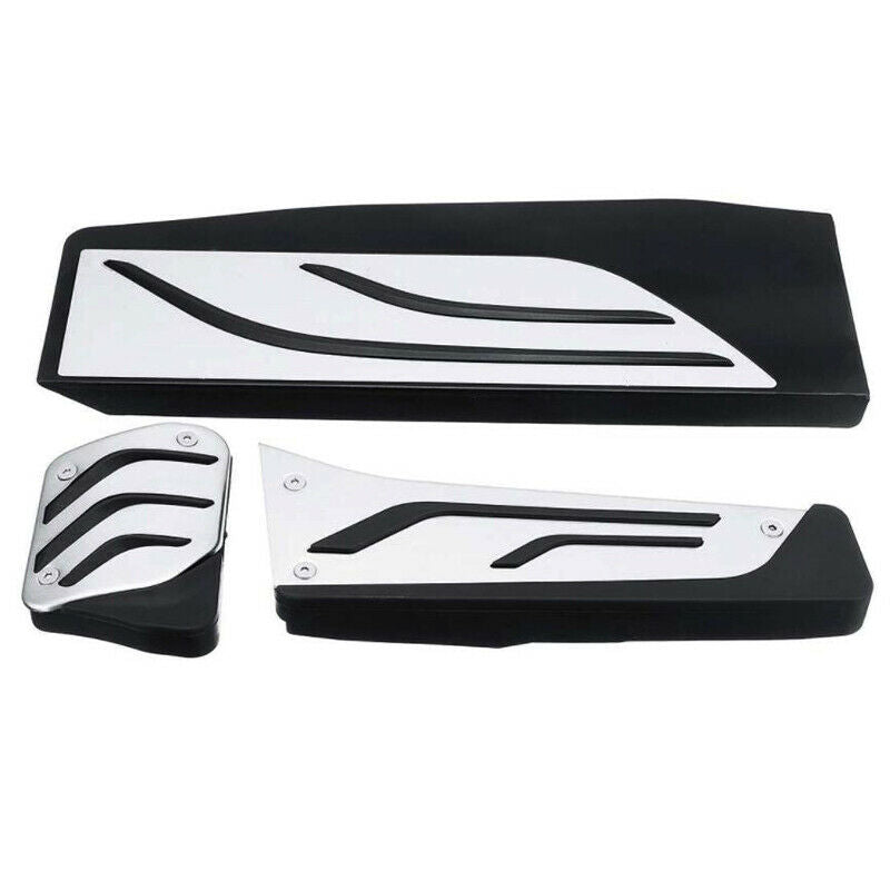 For BMW F10 X1 F30 F35 F20 Footrest Fuel Brake AT Pedals Plate No Drilling Kit