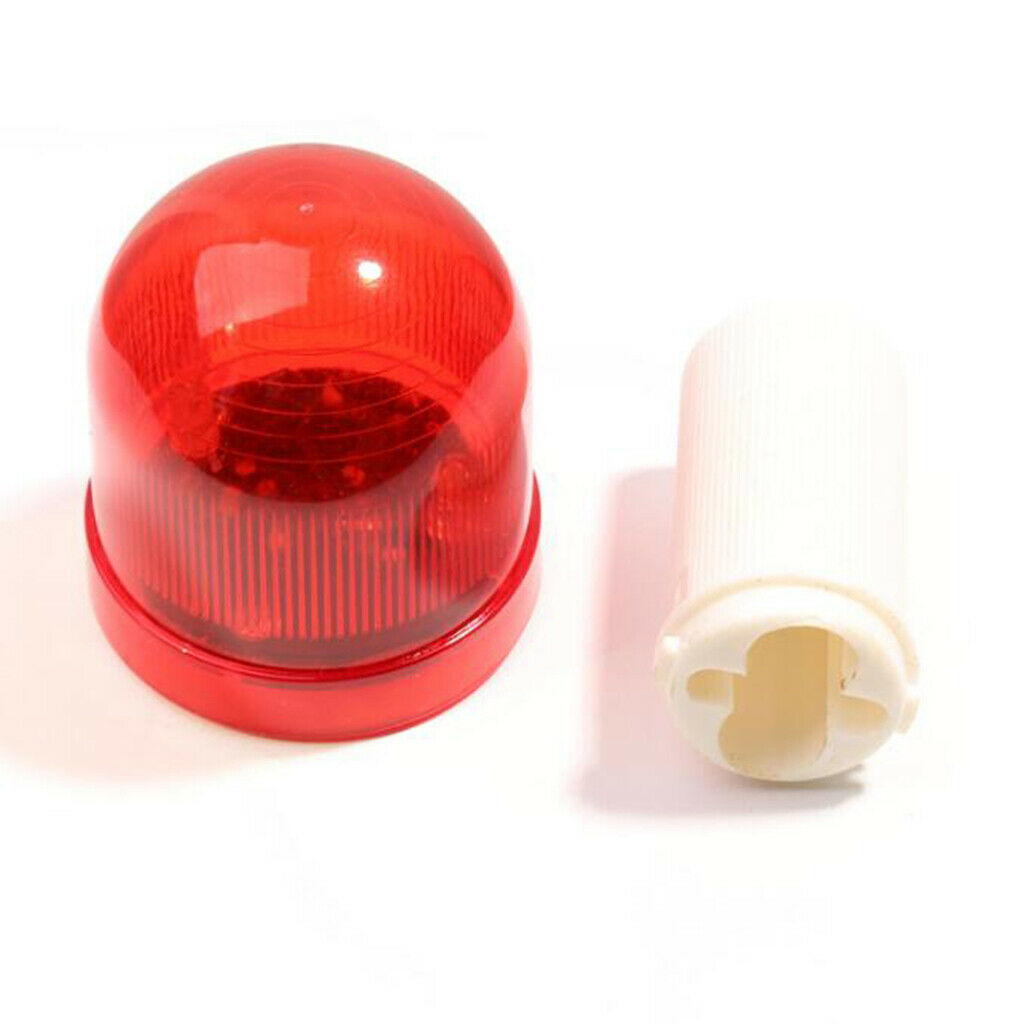 1pc Red LED Safety Warning Emergency Light Traffic Signal Lights w/ 3 Modes