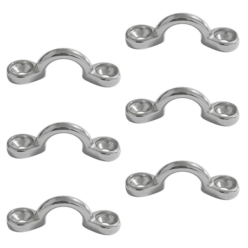 6 Pieces Aluminum Alloy Bike Seatpost Clamp Cycling Road Bike Components