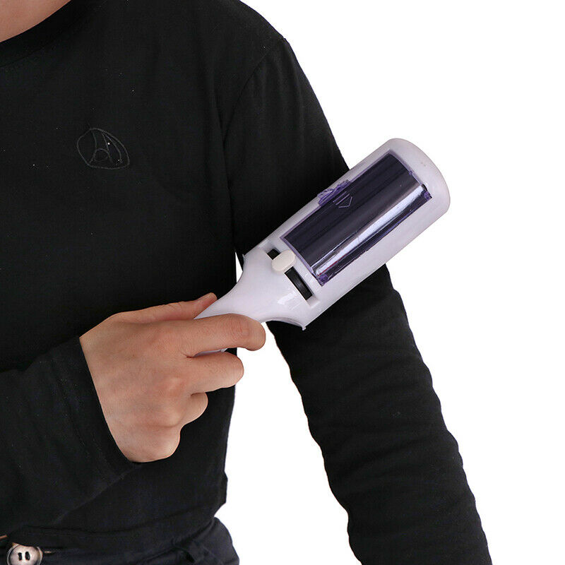 Static Clothing Dust Pets Hair Cleaner Remover Brush Suction Sweeper For .l8