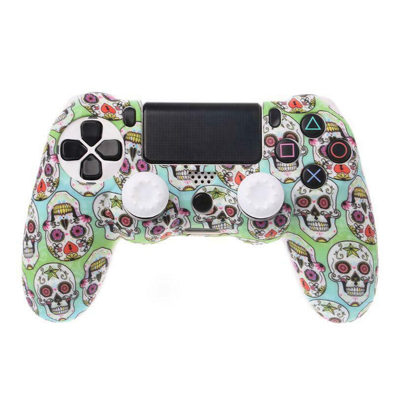 Protective Cover Gamepad Sleeve Case Soft Silicone Skin Analog Thumb Grip Stick