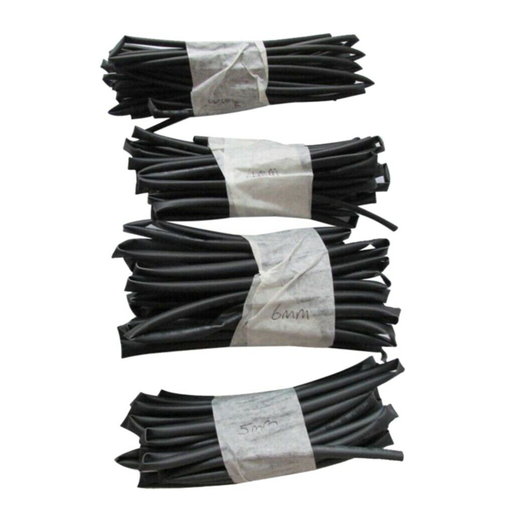 3/4/5/6mm  Shrink Set Cable Sleeve  Shrink Tubing Tube Cables