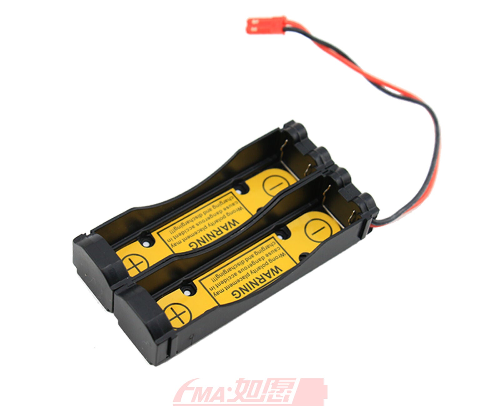 Protected Holder Case for 2S1P 7.2V 7.4V 18650 Li-ion Battery Charge/Discharge