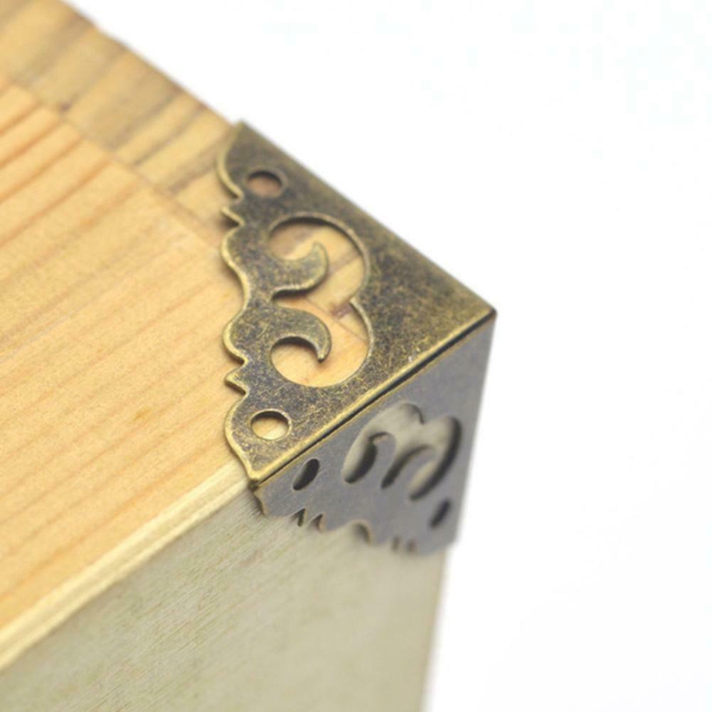 1PC Corner Protectors Jewelry Box Corner Foots Wooden Case Bronzes