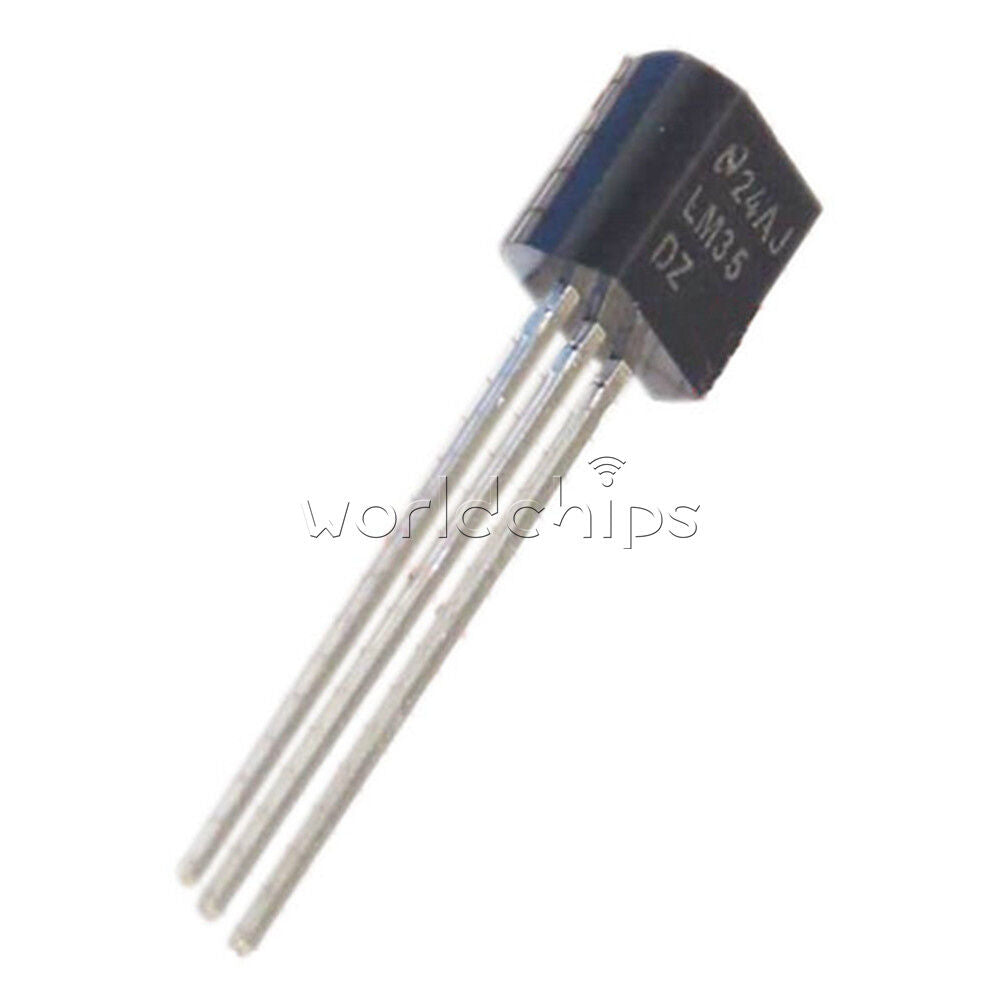 10pcs TO-92  LM35DZ LM35 NSC TEMPERATURE SENSOR IC