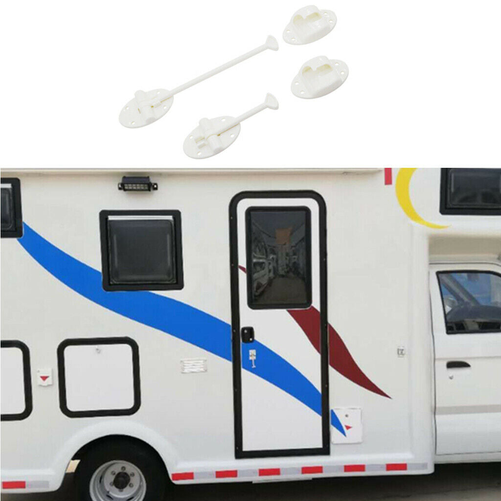 2x T Style Entry Door Catch Latch Holder for RV Camper Cargo Motorhome