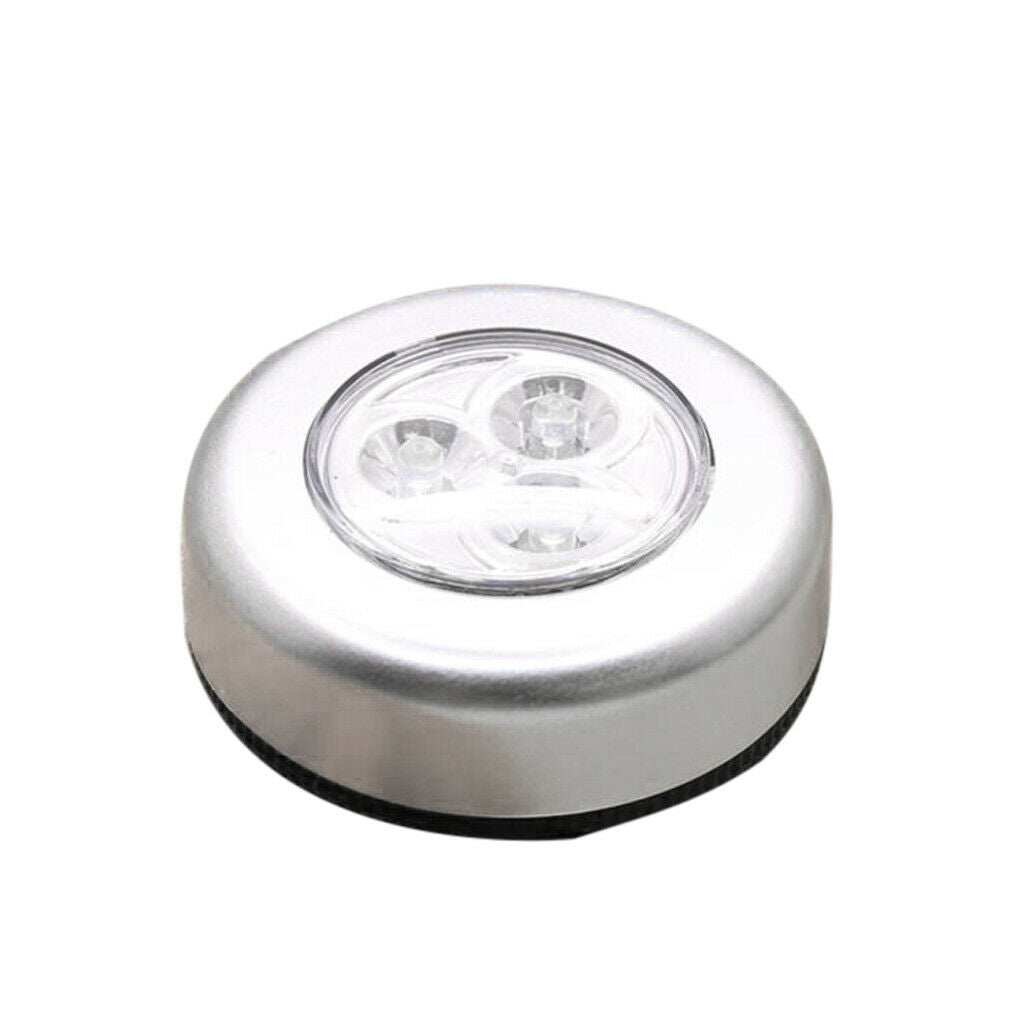 4Pcs LED Puck Lights, Kitchen Under Cabinet Lighting with Remote Control,