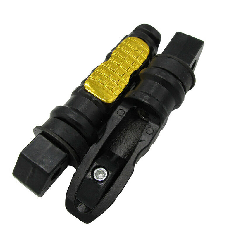 Universal 8MM Aluminum Motorcycle Bikes Scooter Foot Pegs Footpegs Rear Pedals
