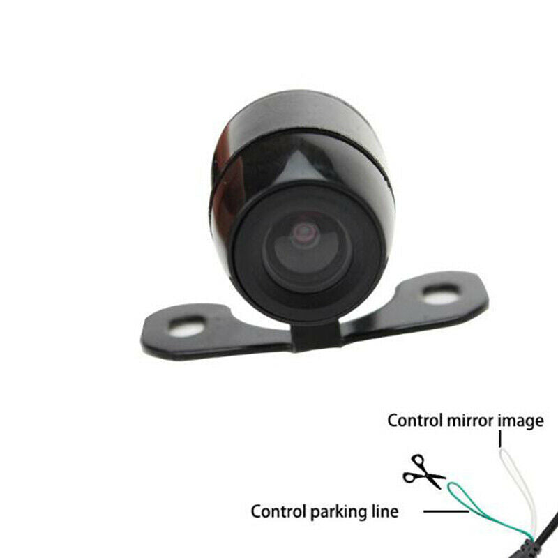 170° CMOS Mini Color Reverse Backup Car Front Rear View Camera Kit Night VisBDA