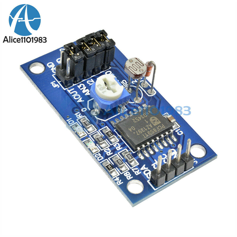 PCF8591 AD DA Conversion of Digital to Analog Converter Module Temperature