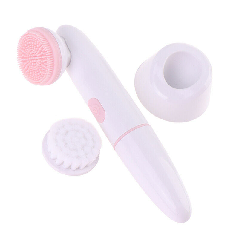 Electric Face Cleansing Brush For Facial Wash Sonic Vibration Massage ToolBDAU