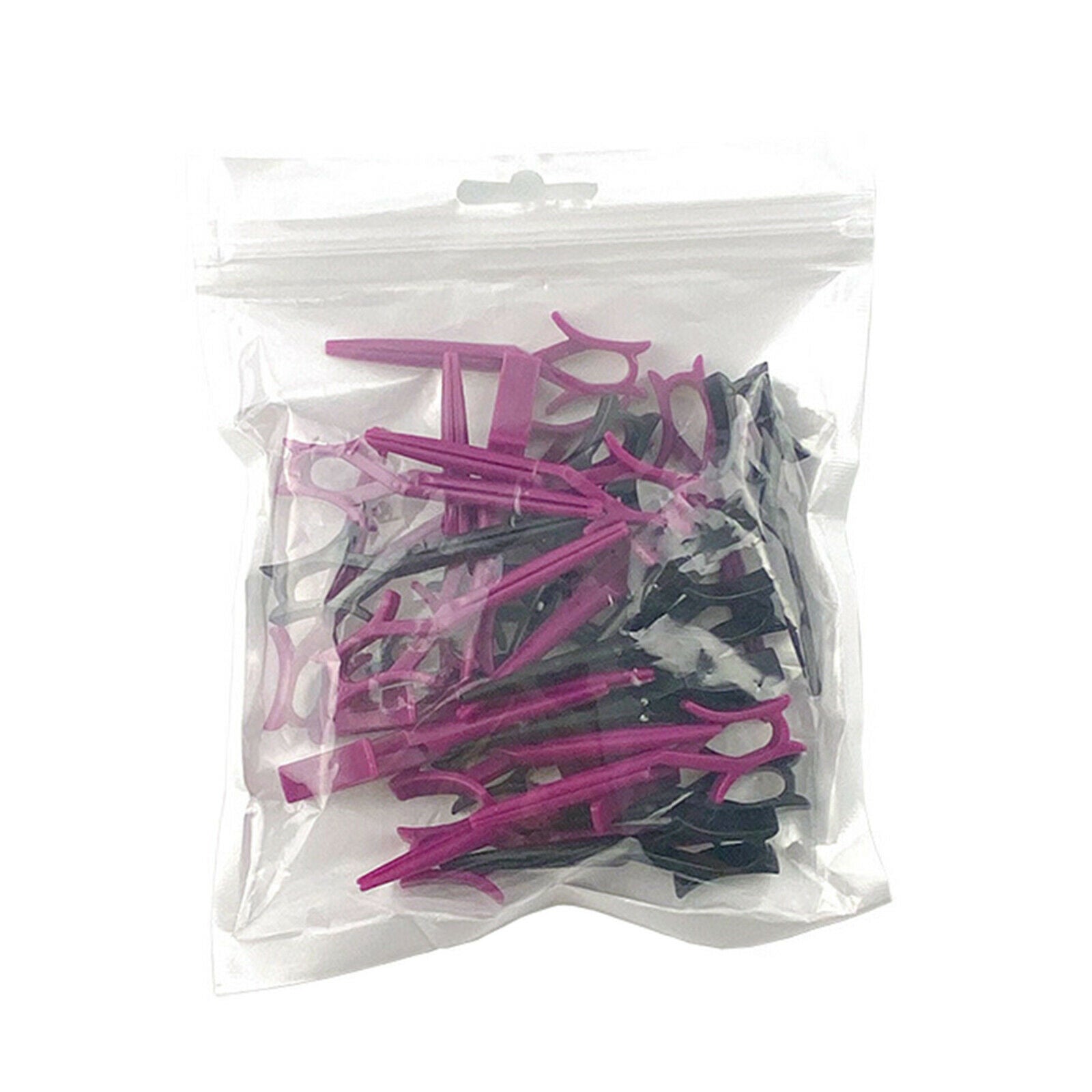 40Pcs Salon Positioning Perm Clips Partition Divider Dyeing Hair Clip New