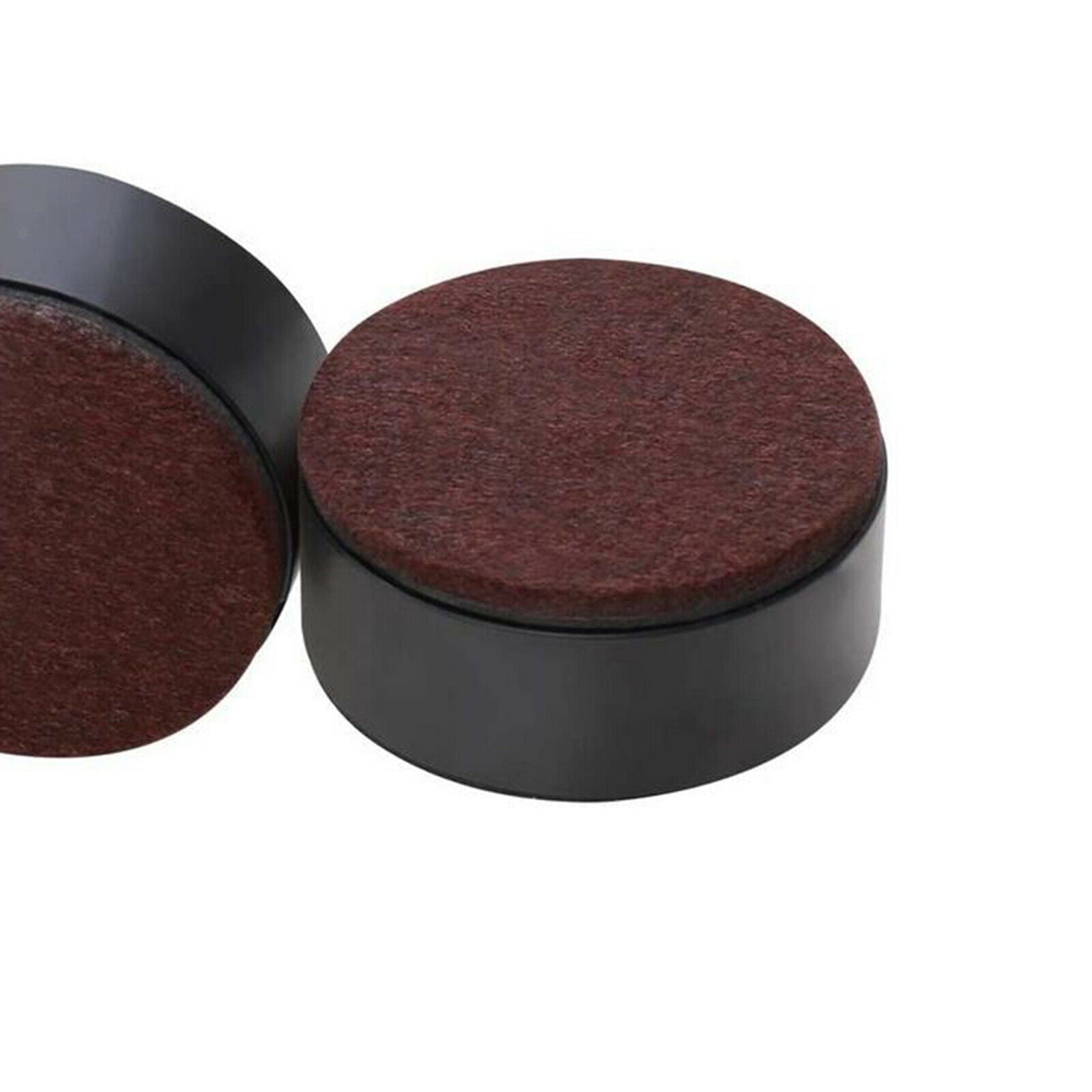 8 Pieces Round Square Bed Risers Furniture Lifts Anti Slip for Home Office