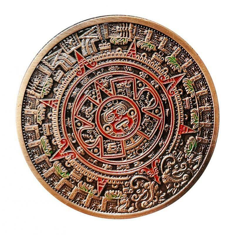 The Prophecy Red Bronze Commemorative Coin Collection Souvenir Ornaments