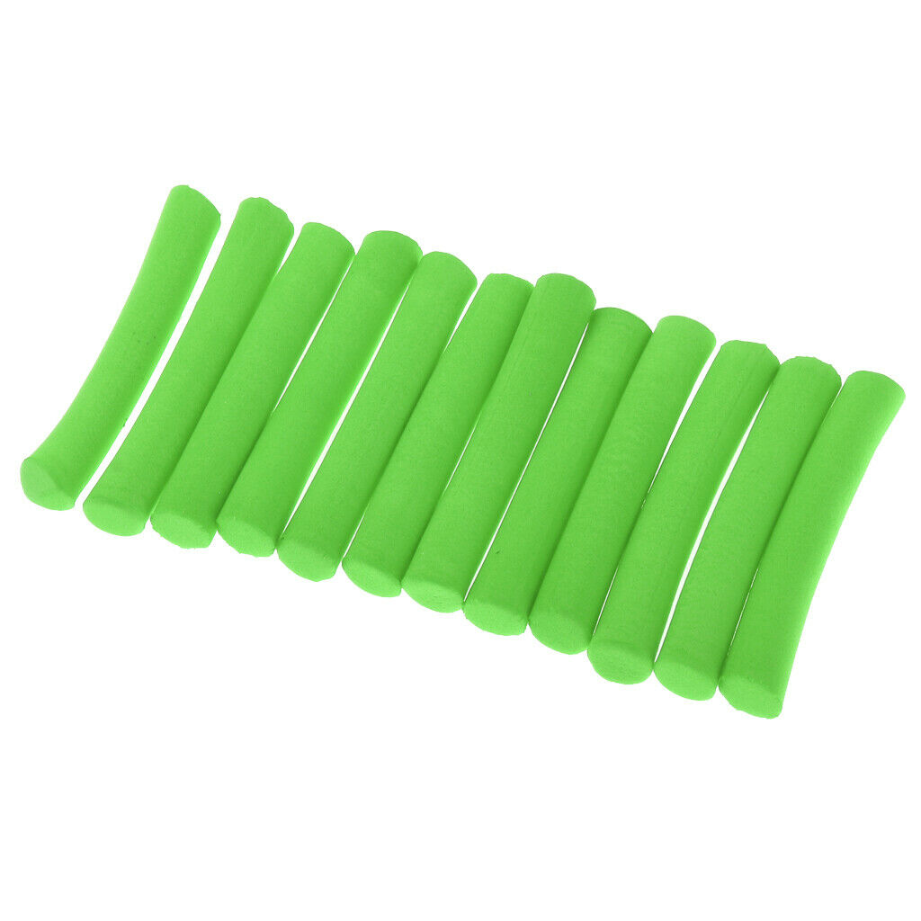36 Pieces EVA Carp Fishing Foam Stick Cylinder Float DIY Fly Tying Rig
