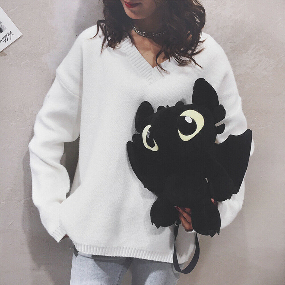 Cute Bat Shape Crossbody Bag Stylish Women's Purse Messenger Shoulder Bags