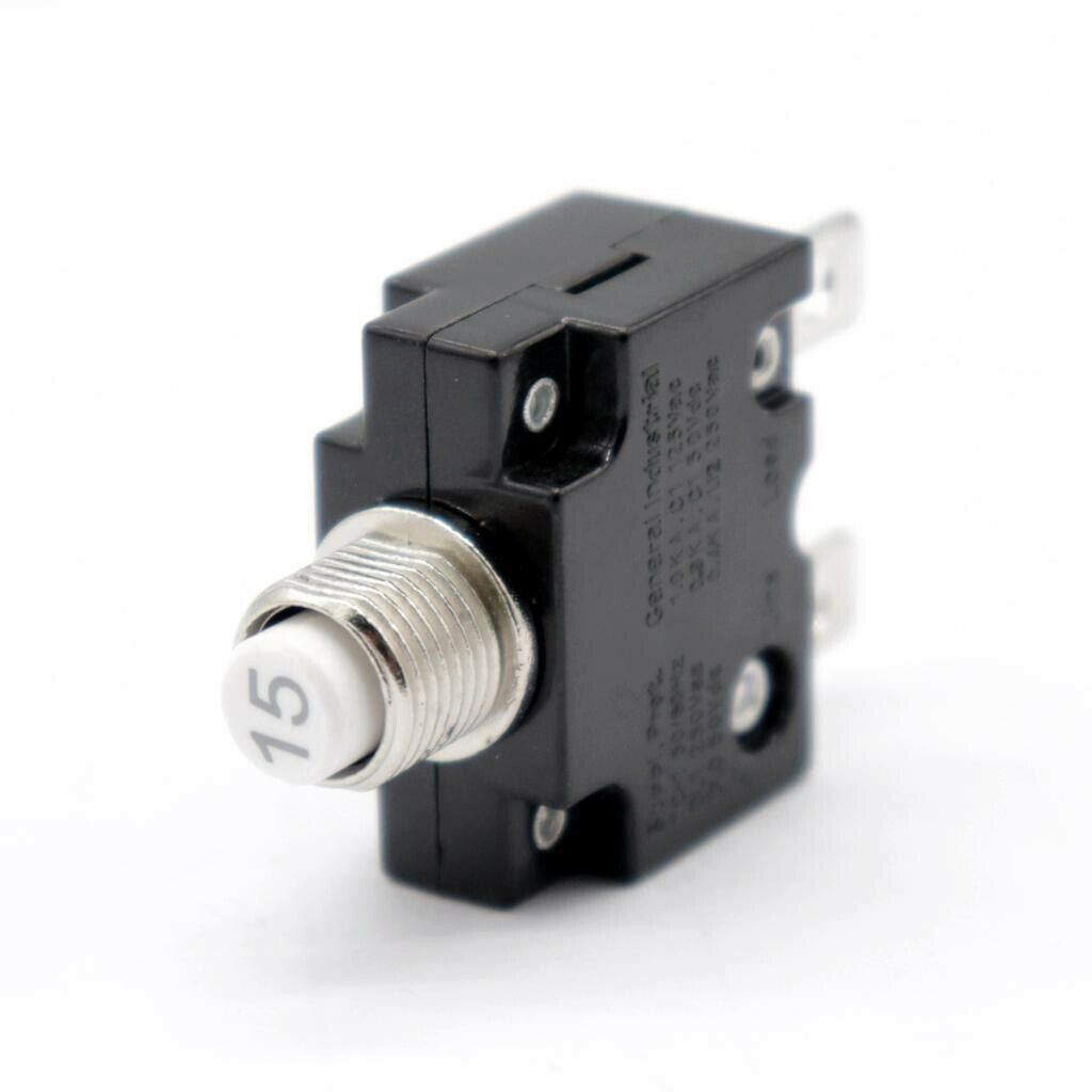 6set Push Button Circuit Breaker Fuse holder w/ Quick Connect Terminals