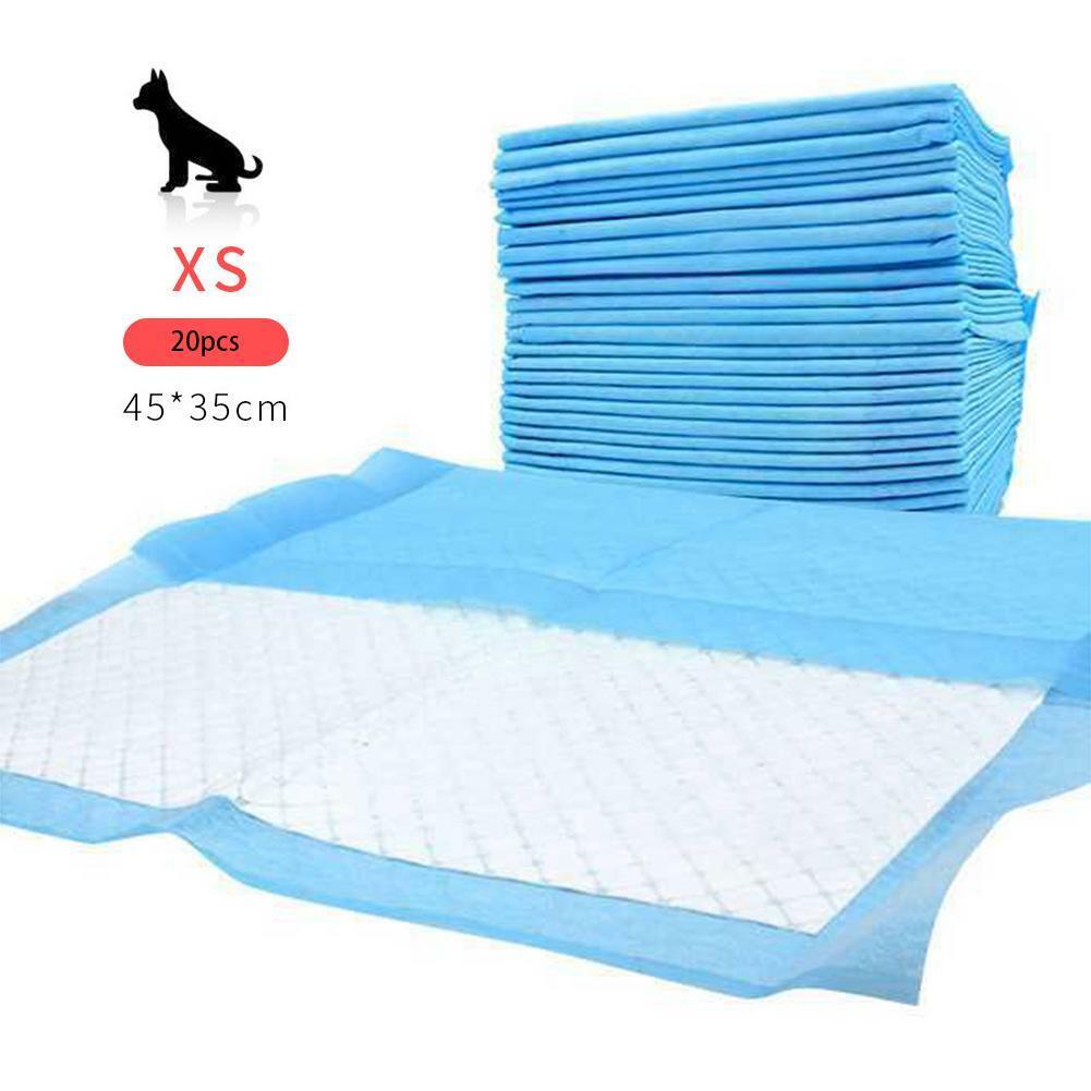 20pcs Thick Disposable Pet Diaper Dogs Super Absorbent Training Urine Pad A#S