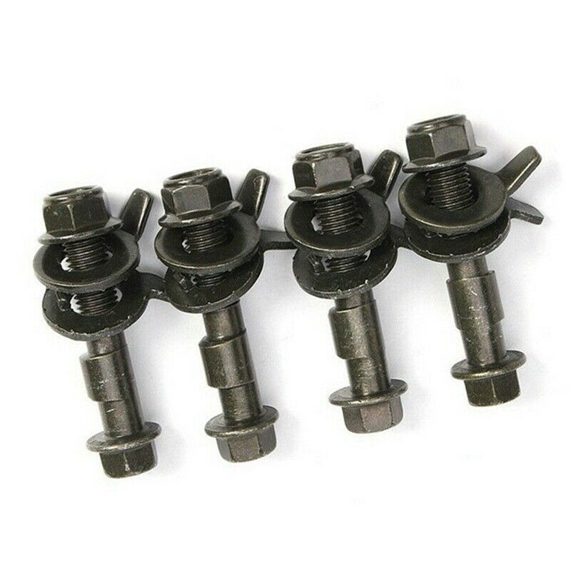 4Pcs 14Mm Steel Car Four Wheel Alignment Adjustable Camber Bolts 10.9 IntensitP6