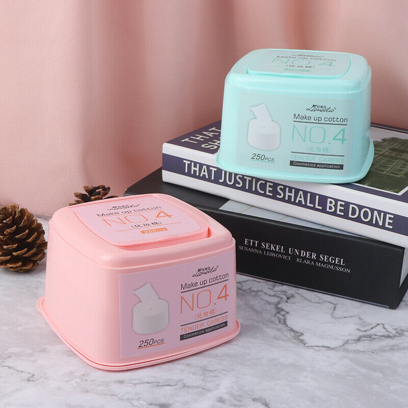 250Pcs/box Wipes Facial Clean Paper Cotton Pad Makeup Remover Pads Towelet DD