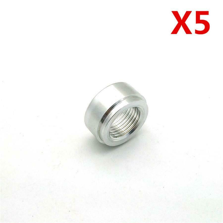 5Pcs 3/8" NPT Pipe Thread Aluminum Weld On Fitting Bung Adapter High Quality