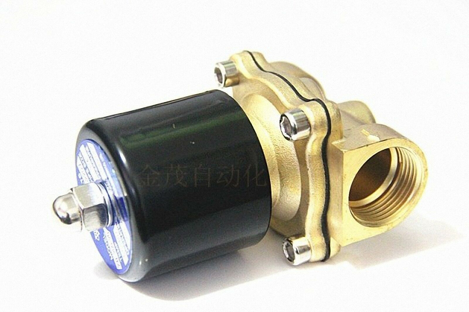 Water Air Gas Fuel NO Solenoid Valve 3/4" BSPP 24V DC 2W-200-20K [M1]