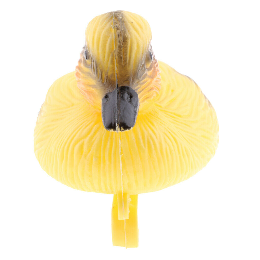 7x Vivid Plastic Yellow Duck and Swan Floating Hunting Fish Pond Ornament
