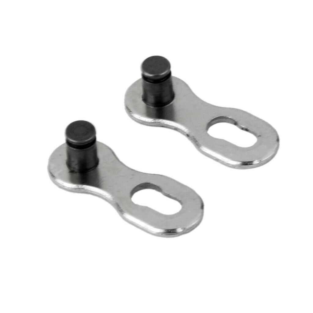 8x Missing Link Bike Reusable 10 Speed Steel Quick Link Coupling Chain Magic