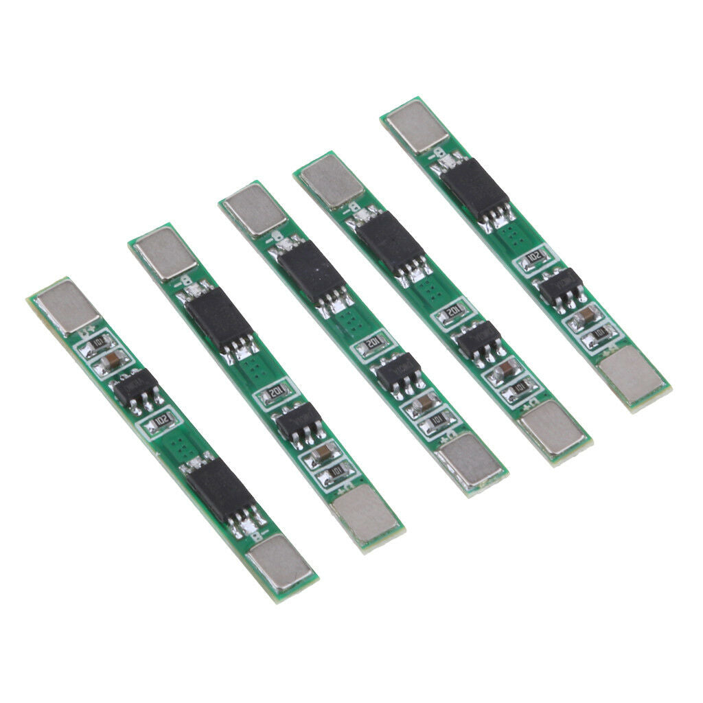 5Pcs 1S 3A PCB BMS Protection Board for 3.7V 18650 Li-ion Lithium Battery