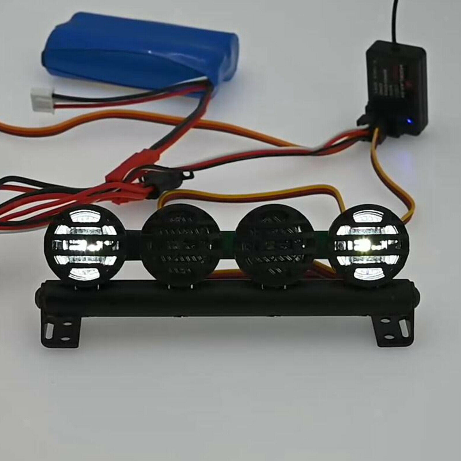 LED Roof Light Lamp for RC Car MN90 MN45 MN99S WPL C14 C24 B-16 D12 Upgardes