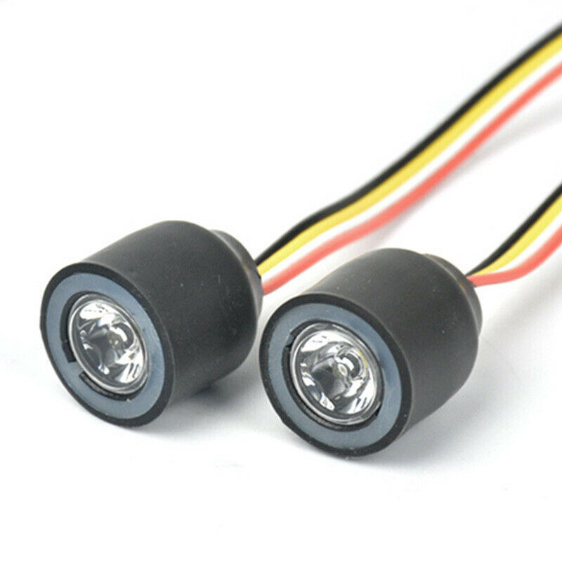 Universal Angel Eye Colorful LED Lights Headlight for 1/10 RC Rock Cler Axial Q8