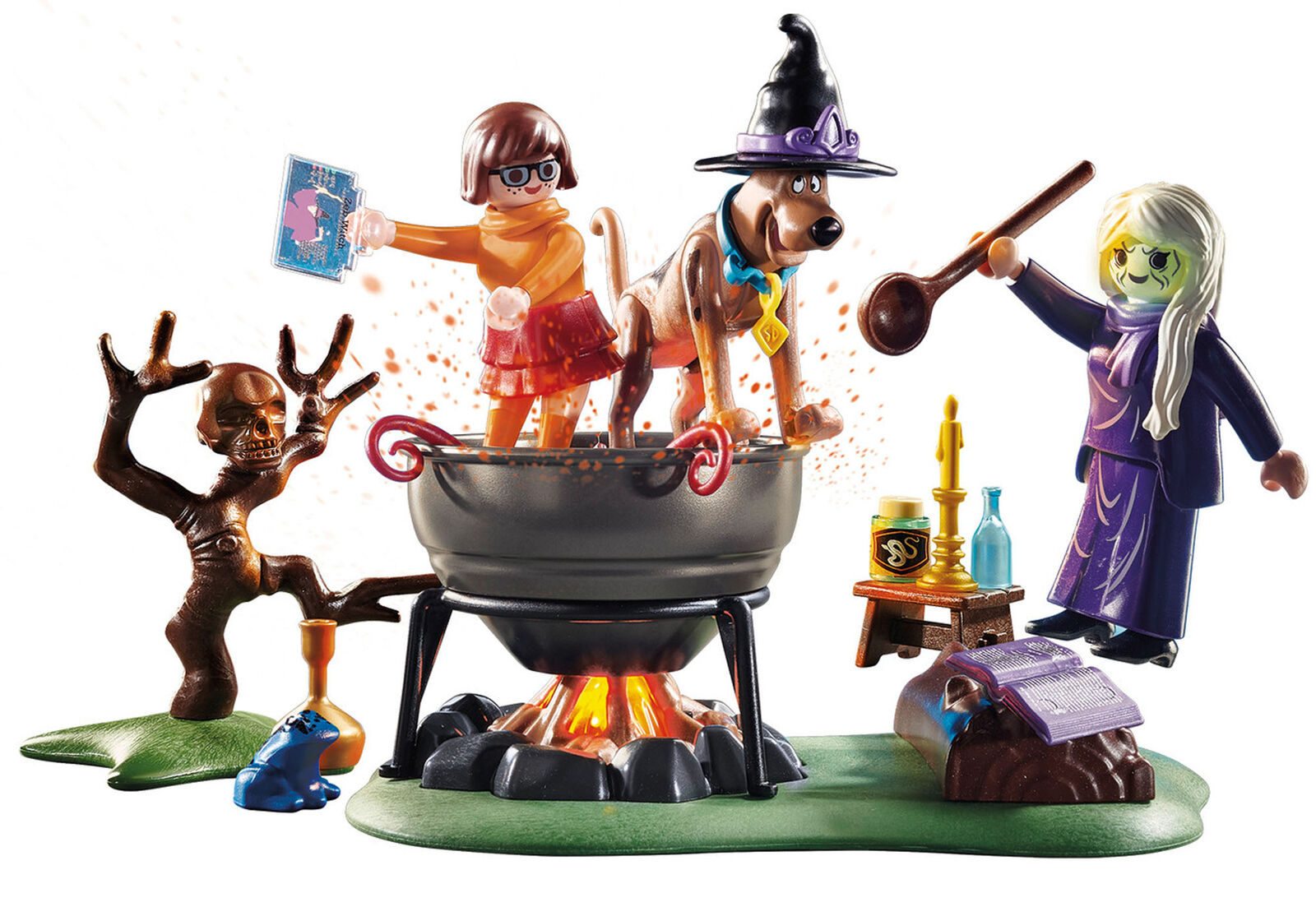 70366 Playmobil Scooby Doo! Adventure in the Witch's Cauldron Suitable for ages