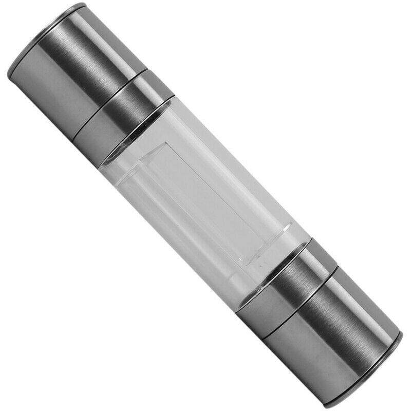 2 in 1 Salt and Pepper Grinder Set Adjustable Ceramic Salt Pepper Mill ShakersE2