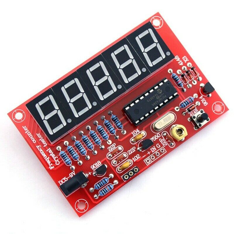 50 MHz Crystal Oscillator Frequency counter Testers DIY Kit 5 Resolution DigitQ2