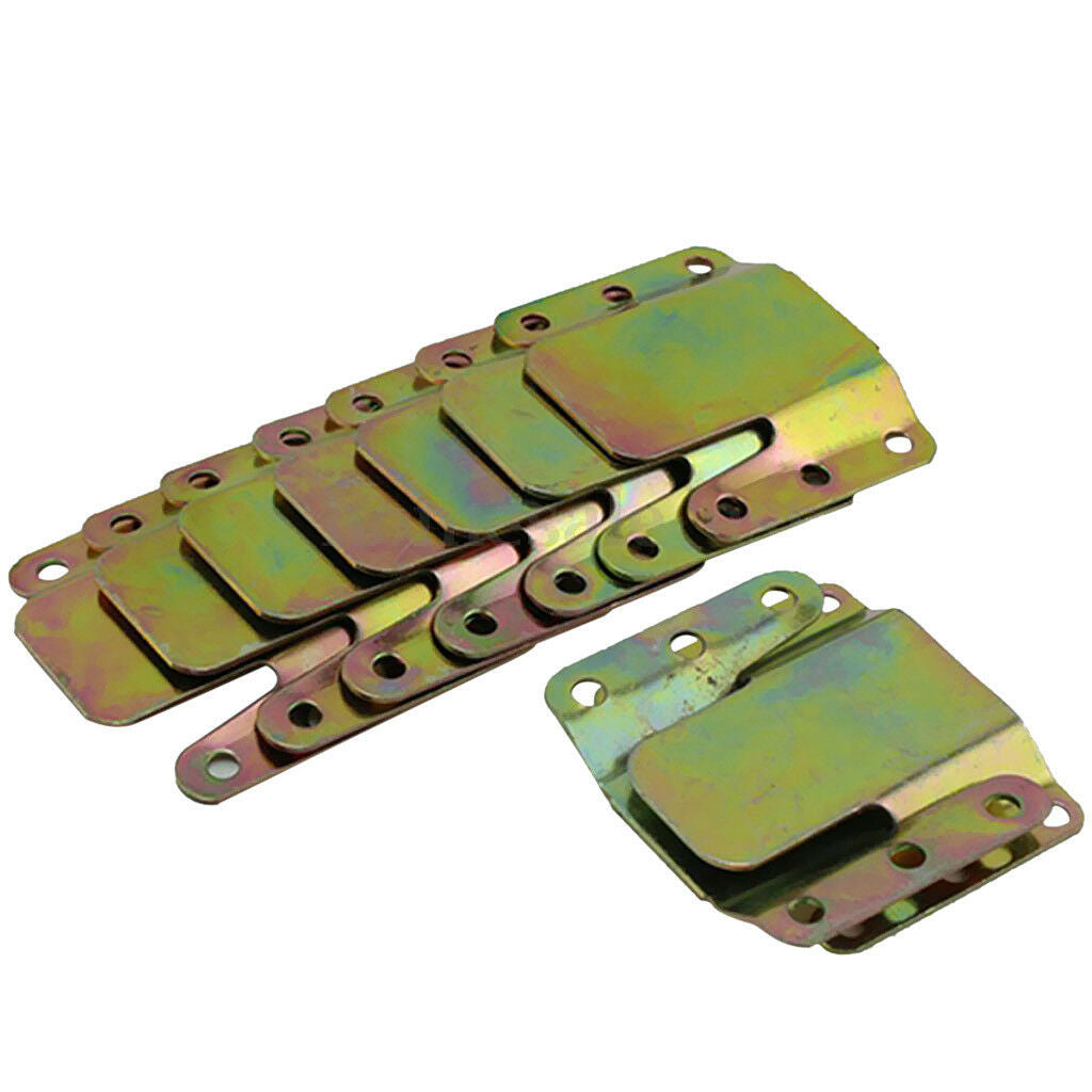 2x Universal Sectional Sofa Installing Furniture Connector with 12 Screws