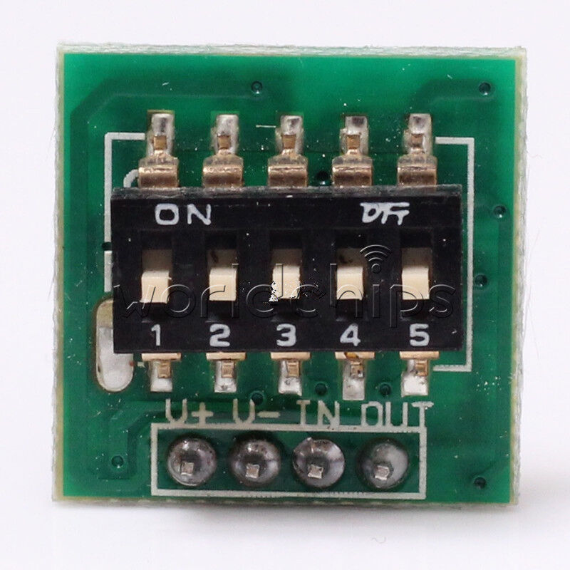 5PCS Timer Switch Control Module 10S-24H Steady Adjustable Delay Module