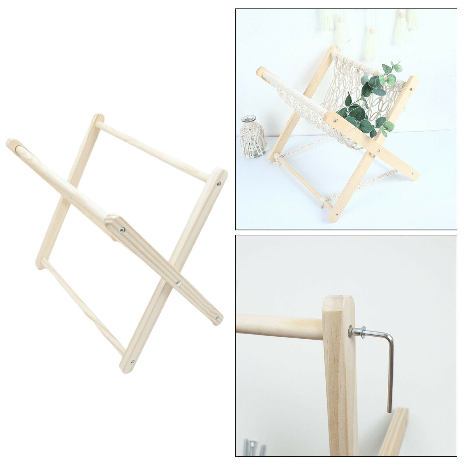 Magazine Rack DIY Assemble Display Storage Books Mails Holder Home Organizer