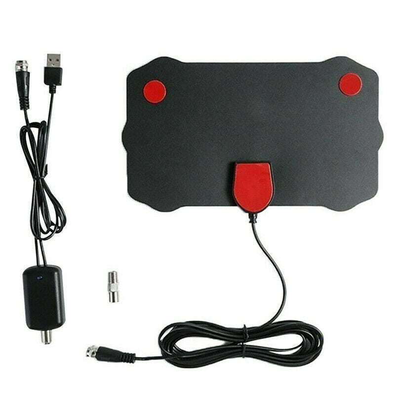 50 Mile Range HDTV Antenna 4K HD Indoor Digital TV Aerial Signal Amplifier