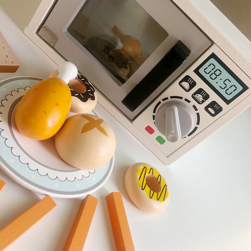 Microwave Oven Toys Children's Developmental Toys Fun Play Game Gift for Boys